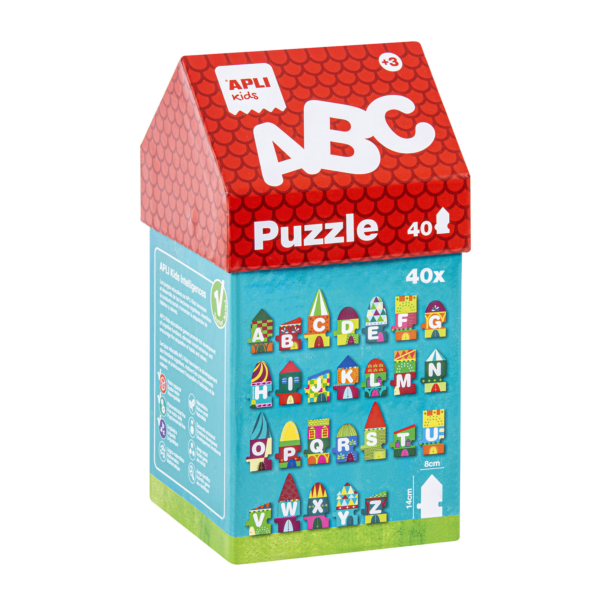 A,B,C puzzle house box  APLI
