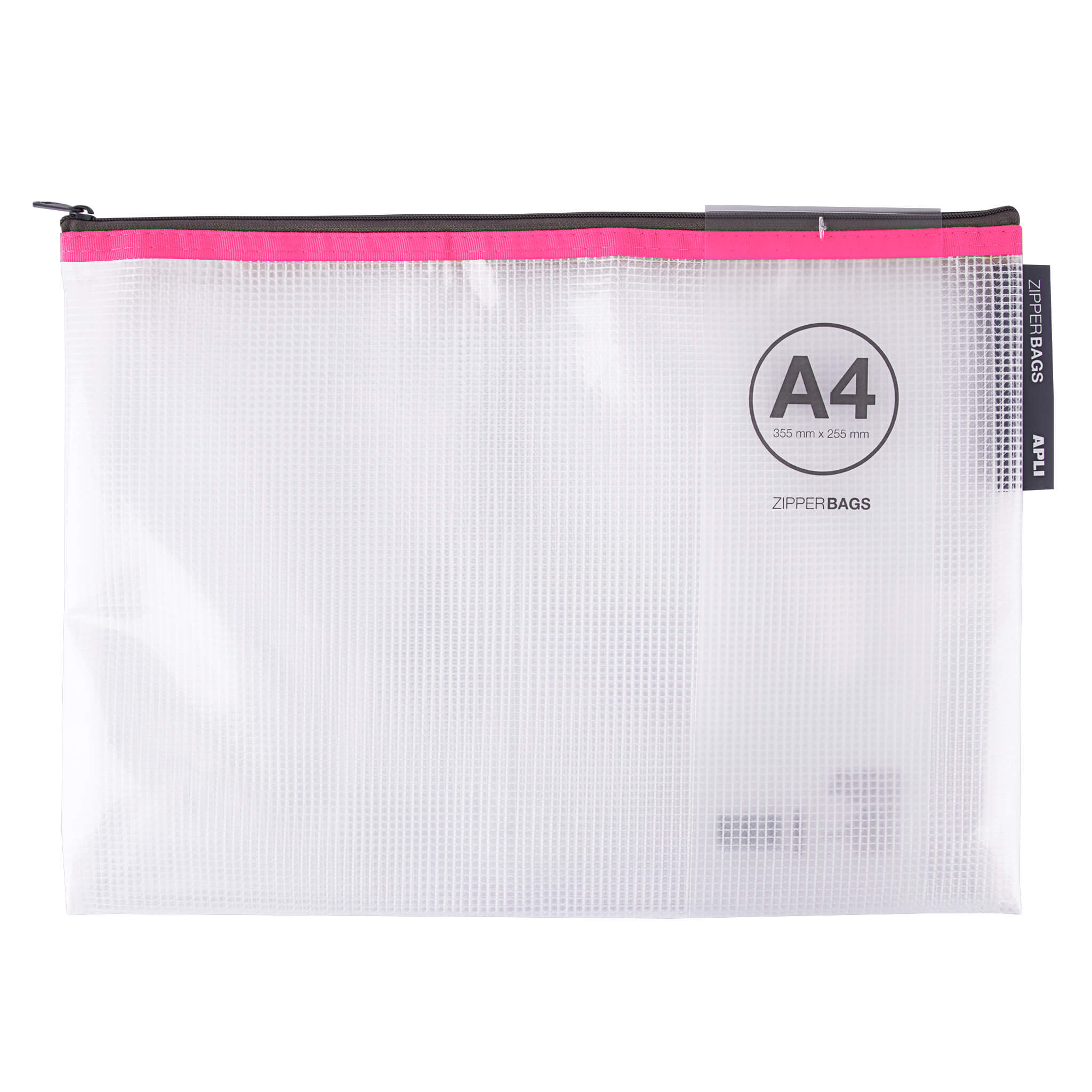 Zipper bag A4 APLI