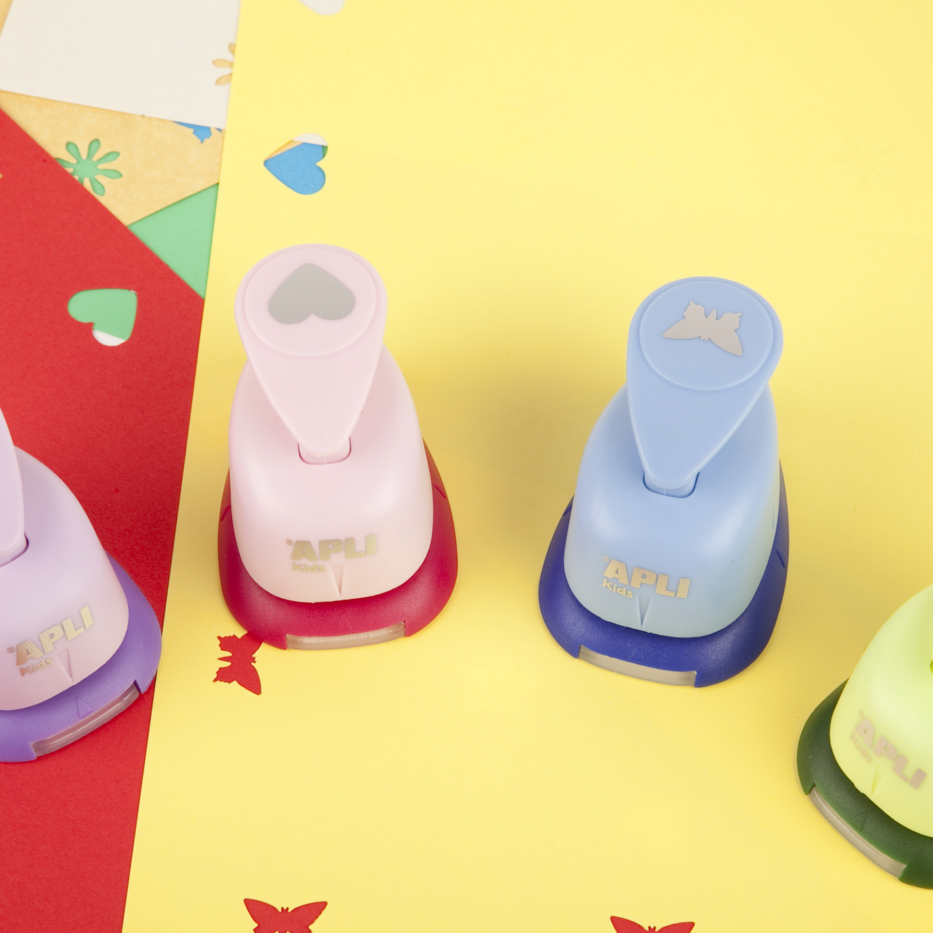 APLI Kids 13068 16 mm Perforadora para papel figura corazÃ³n 