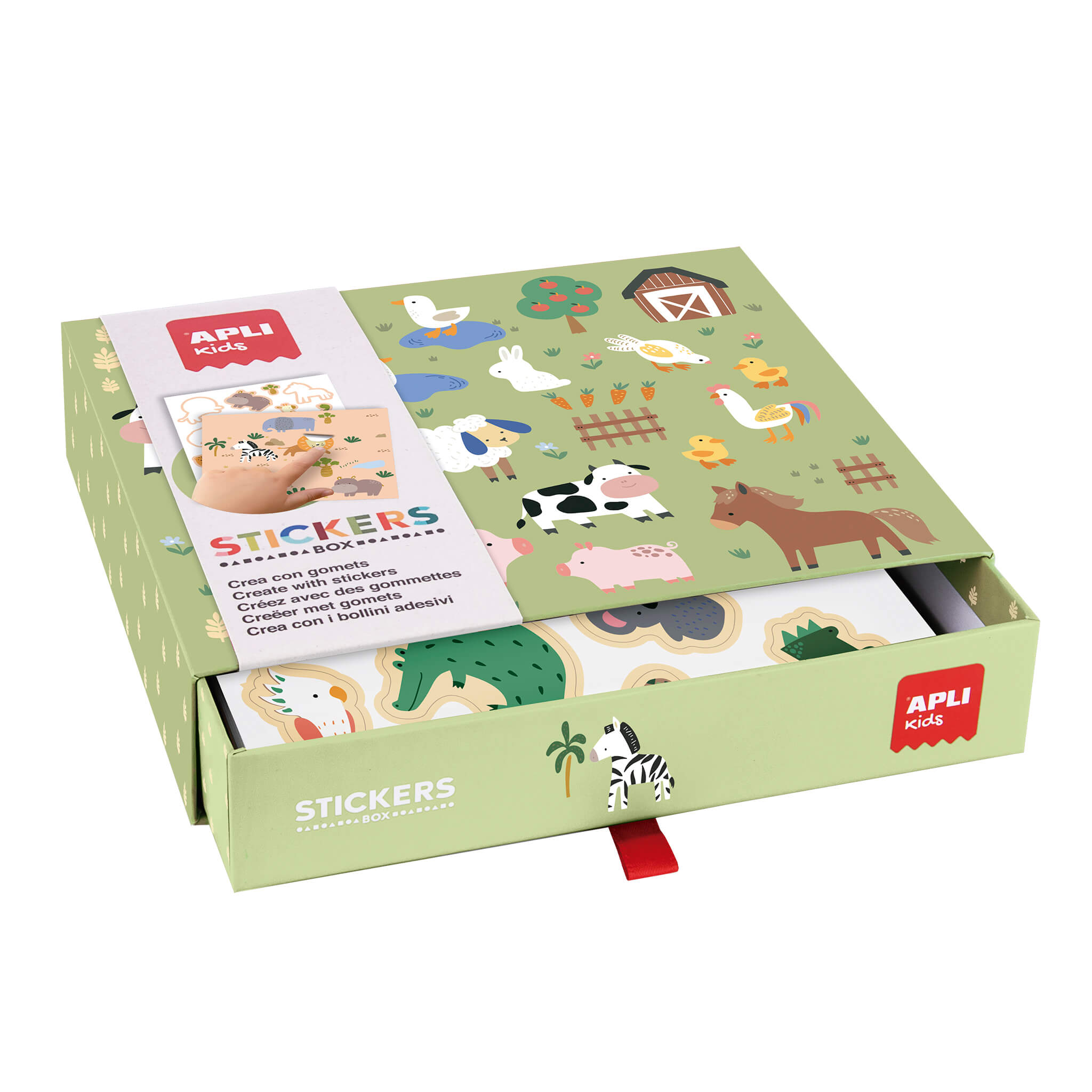 APLI KIDS JUEGO GOMETS ANIMALES Y HABITAT 19431