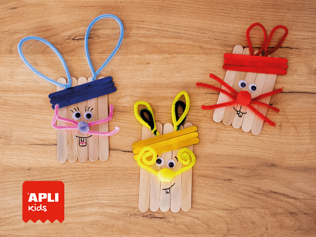 Easter bunnies APLI handicraft