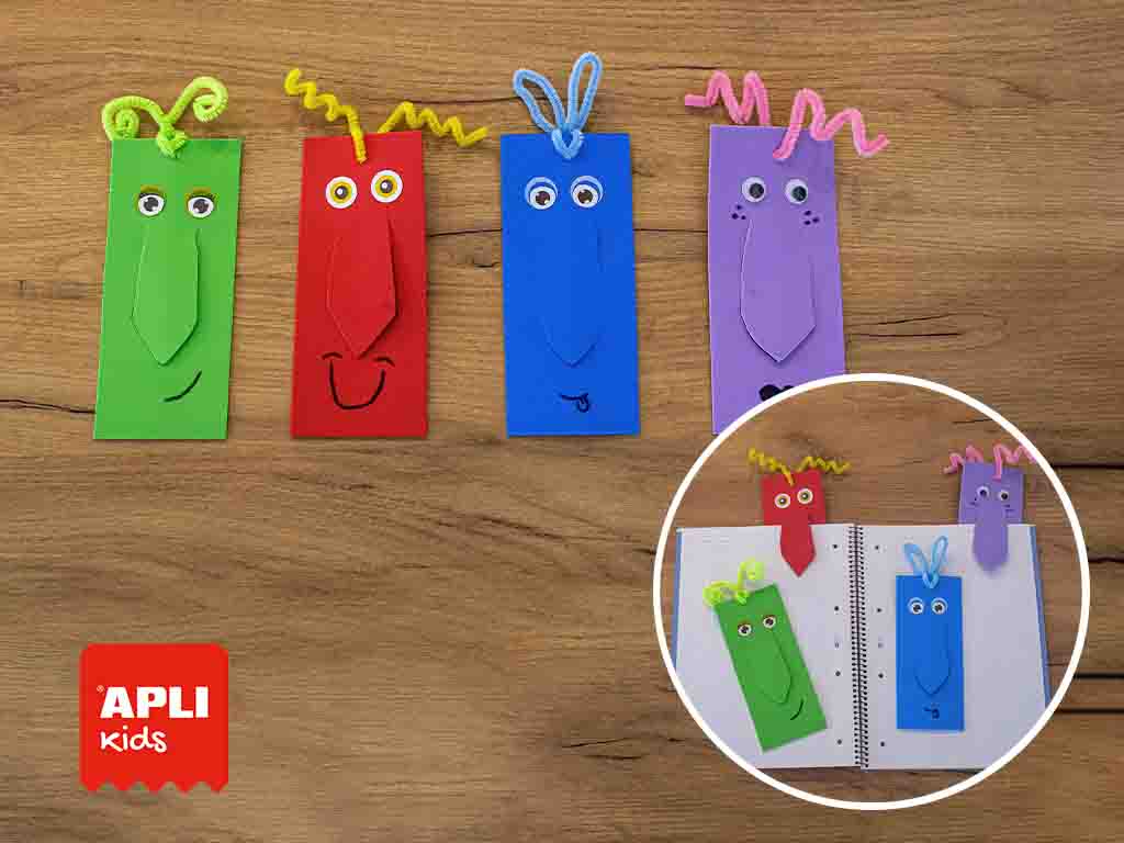 Monsters bookmarks APLI