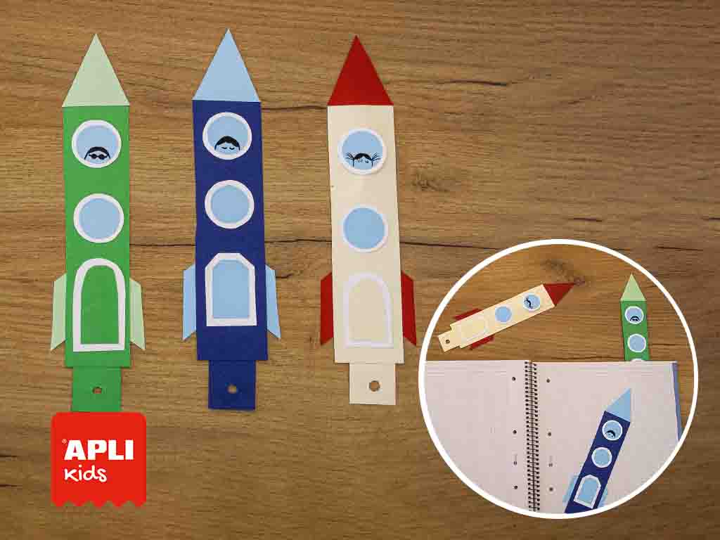 Spaceships bookmarks APLI